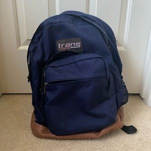 Trans by Jansport Navy Blue Backpack
